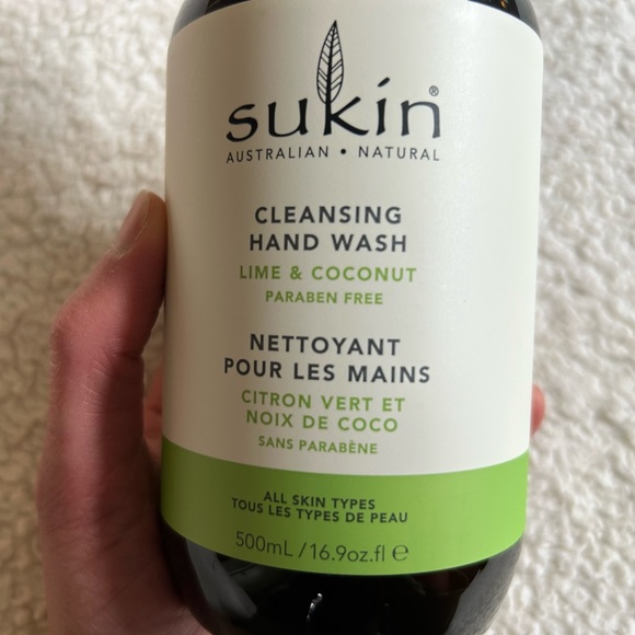 NEW Sukin Cleansing Hand Wash, Lime & Coconut - Picture 2 of 4